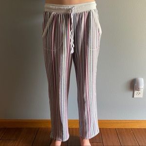 Striped Pajama Pants w/ pockets